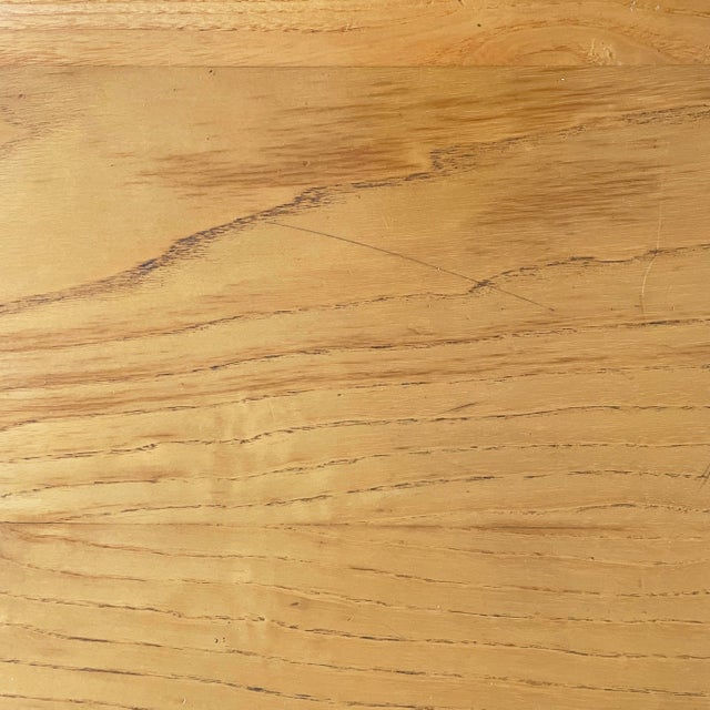 Wood Italian Modern Rectangular Dining Table in Wood, 1980s For Sale - Image 7 of 18