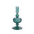 Ribbed Glass Taper Candle Holder (Set of 3) For Sale In Chicago - Image 6 of 6