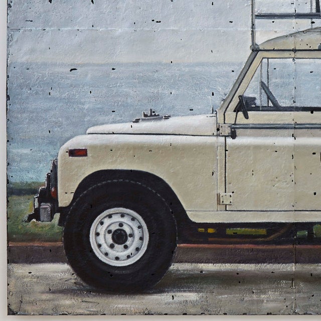 Surfin’ Defender Collective Bap Vietnam Art Truck Steel Blue Beach Costal Earth For Sale - Image 11 of 11