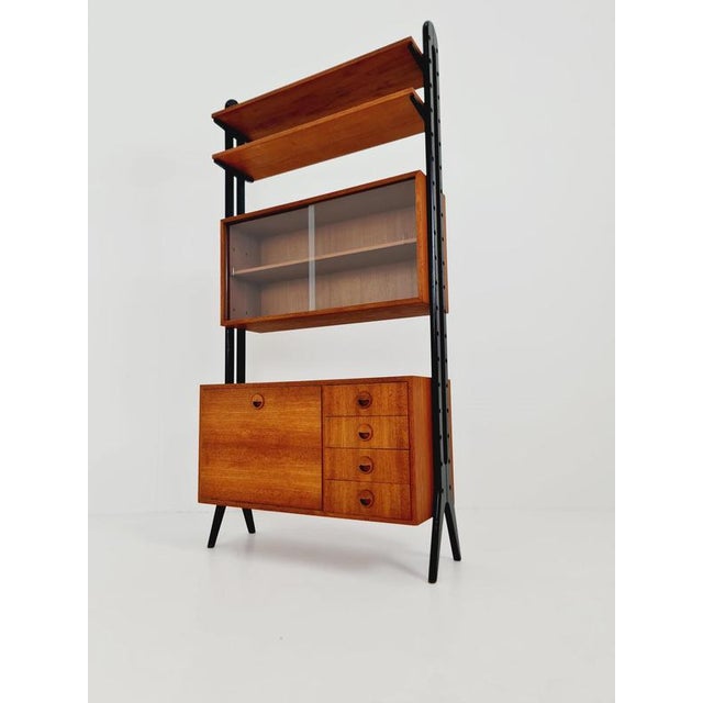 Mid-Century Danish Freestanding Bookshelf System in Teak by Bengt Ruda, 1960s For Sale - Image 11 of 18