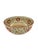 2020s Asian Modern Bat Trang Vietnamese Ceramic Soup Bowls With Hand Painted Red Blue Floral Motif - Set of 6 For Sale - Image 5 of 11