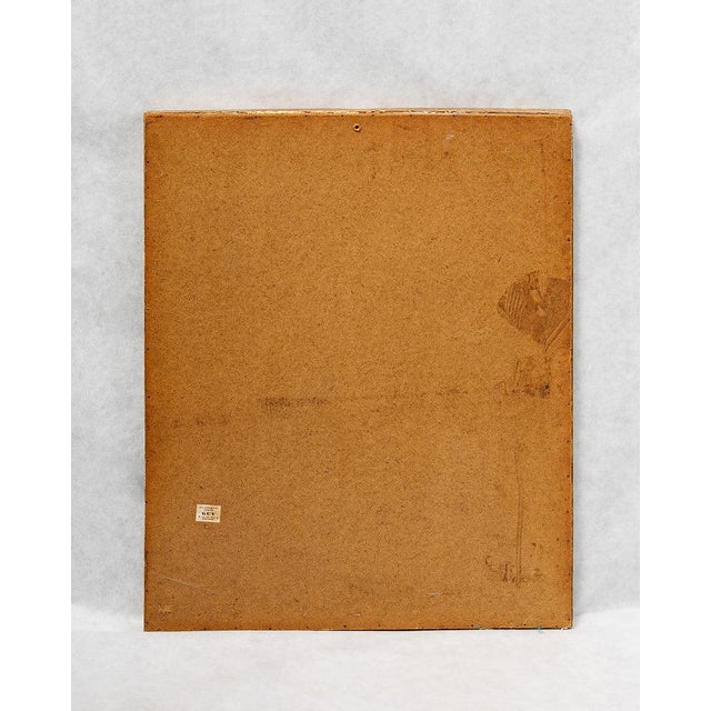 Small Louis XVI Giltwood Square Mirror For Sale - Image 6 of 8