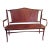 Antique Vienna Secession Bench by J & J Koln , Vienna Ca. 1900 For Sale