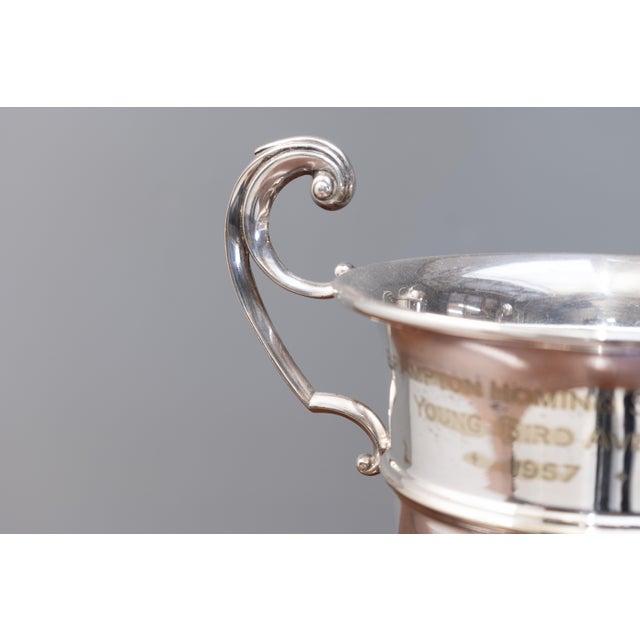 Vintage Silver Plated Trophies, 1950, Set of 5 For Sale - Image 3 of 10