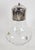 Italian Hand-Blown Glass and Silver-Plated Pitcher with Ice Insert, 1950s For Sale - Image 9 of 10