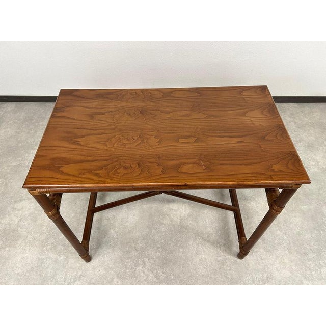 Mid-Century Modern Bamboo Desk from Gervasoni, 1970s For Sale - Image 6 of 12