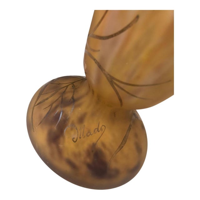 Vase from Daum Nancy, 1890s For Sale - Image 5 of 6