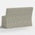 Textile Slipcover for Stoffer Home x Cloth & Company for Lindy Dining Banquette in Jane Stripe Laurel For Sale - Image 7 of 7