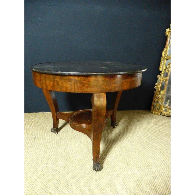 Antique Mahogany Salon Pedestal For Sale - Image 5 of 8