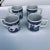 1990s Vintage Buffalo China Blue Willow Coffee / Tea Mugs S-4 For Sale - Image 5 of 5