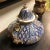 Vintage Italian Hand Painted Ceramic Water Ewer For Sale - Image 4 of 13