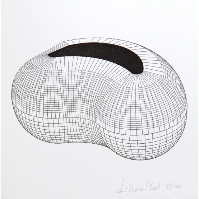 Untitled from Sculpture Center Portfolio Lillian Ball Medium: Printed letterpress on Somerset, signed and numbered Year:...