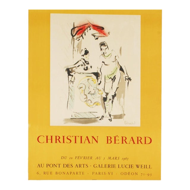 Christian Berard Galerie Lucie Weill, 1965 For Sale