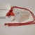White and Red Necklace from Emporio Armani, Italy For Sale - Image 17 of 18