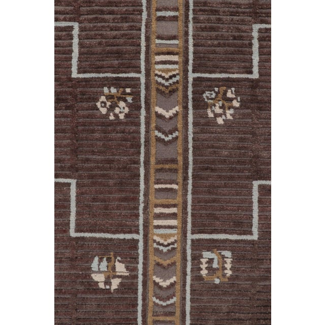 Contemporary French Art Deco Style Geometric Wool Rug by Rug & Kilim, India For Sale In New York - Image 6 of 9