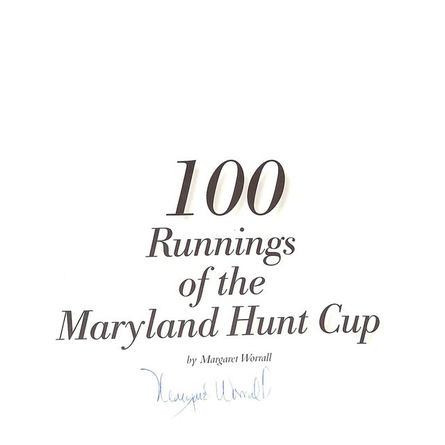 WORRALL, Margaret SIGNED on title page [208] pp. Privately Printed 1997 9 1/4" x 11" Limited edition of five hundred copies