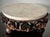 John-Richard Late 20th-Century Hand-Forged Iron Rose & Travertine Circular Dessert Stand in the Manner of Jan Barboglio For Sale - Image 4 of 18