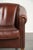 English Sheepskin Club Armchair with Decorative Nails For Sale - Image 9 of 14