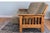 Rustic Rustic Log Wood Futon Sofa With Tufted Mattress For Sale - Image 3 of 3
