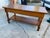 Antique Arts and Crafts Oak Library Desk Writing Table Wirh Shelf Mission Style For Sale - Image 14 of 18