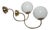 Vintage Art Deco Sconces, Poland, 1950s, Set of 2 For Sale
