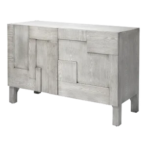 Lifestyle by JY Context Credenza in Washed Gray Ash