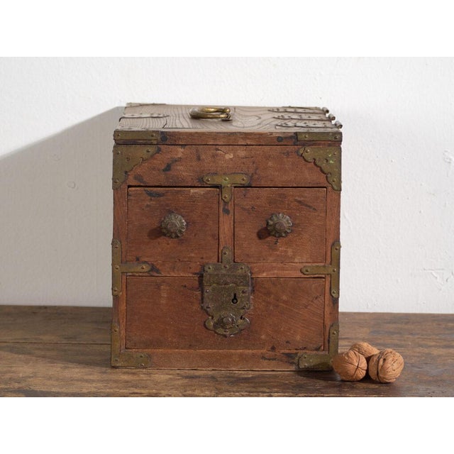 Antique Japanese Storage Box For Sale - Image 12 of 14