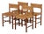 Vintage Dordogne Model Chairs, 1950, Set of 4 For Sale