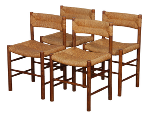 Vintage Dordogne Model Chairs, 1950, Set of 4
