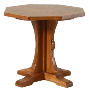 Mission Solid Oak Mouse Detail End Table