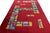 1960s Vintage Zeki Müren Rug in Red With Colorful Geometric Patterns, From Rug & Kilim For Sale - Image 5 of 8