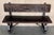 20th Century Spanish Renaissance Carved Walnut Bench Banquette "Escaño" For Sale - Image 18 of 18