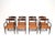 An outstanding set of Eight Danish vintage dining chairs by Erling Torvits. They were made in Denmark by Sorø Stolefabrik,...