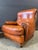 Sienna Pair of Vintage Dutch Faux Leather Lounge Chair and Ottoman For Sale - Image 8 of 9