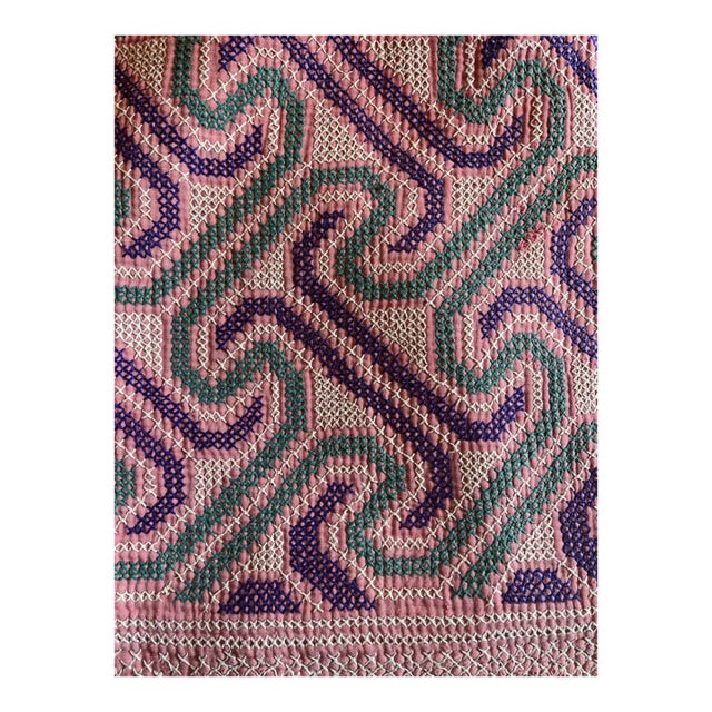 Bengal Antique Textile for Use as a Rug or a Throw For Sale