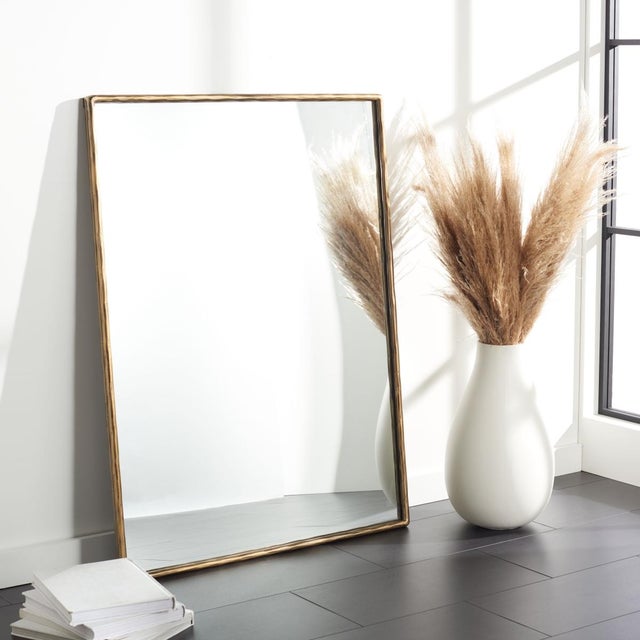 Simple Stylish Sophistication Abounds In This Trish Large Rectangle Mirror. Designed To Visually Open Any Space, Trish’S...