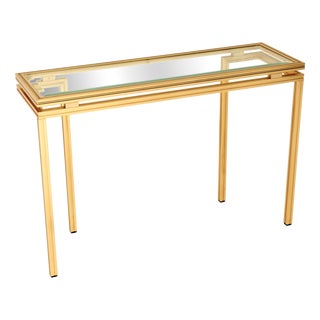 Vintage French Console Table from Pierre Vandel, 1970s For Sale