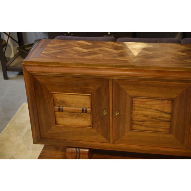 Art Deco Brutalist Sideboard, 1940s For Sale - Image 9 of 13