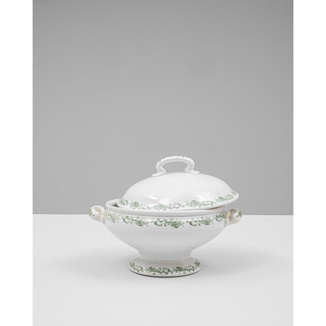 20th Century Dutch Special Edition Porcelain Tureen With Lid For Sale - Image 17 of 18
