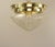 Brass Ceiling Lamp with Lead Crystal Shade, 1920s For Sale - Image 13 of 16