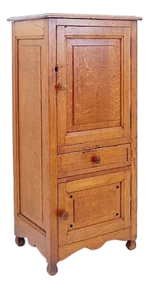 Mid-Century Wooden Cabinet, 1950s