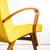 Mustard Upholstered Armchair by Frantisek Jirak for Tatra, 1950s For Sale - Image 4 of 9
