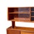 Hos Wulff Mid Century Danish Teak Tambour Door Credenza and Hutch For Sale In Chicago - Image 6 of 11