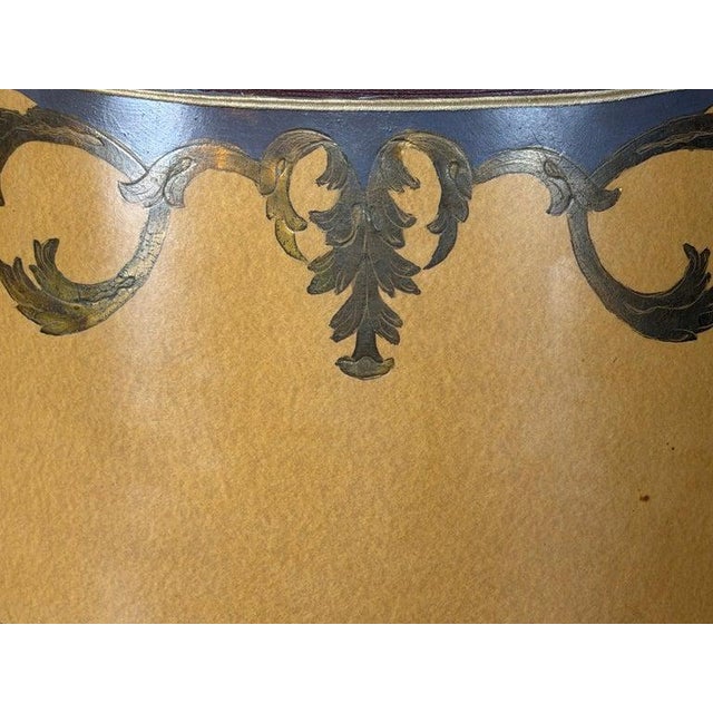 Wood Mid 20th Century Italian Neoclassical Corinthian Column Table Lamps Distressed Giltwood - a Pair For Sale - Image 7 of 15