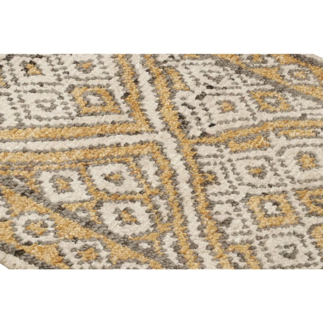 Rug & Kilim’s Moroccan Style Rug With Geometric Lozenge Diamond Patterns For Sale In New York - Image 6 of 7