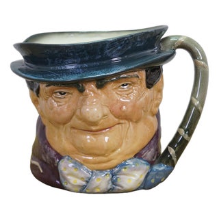 Royal Doulton English Traditional Tony Weller Charles Dickens XL Toby Character Jug For Sale