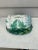 This French Majolica footed tureen is a bunch of asparagus surrounded by large artichoke leaves with his original under...