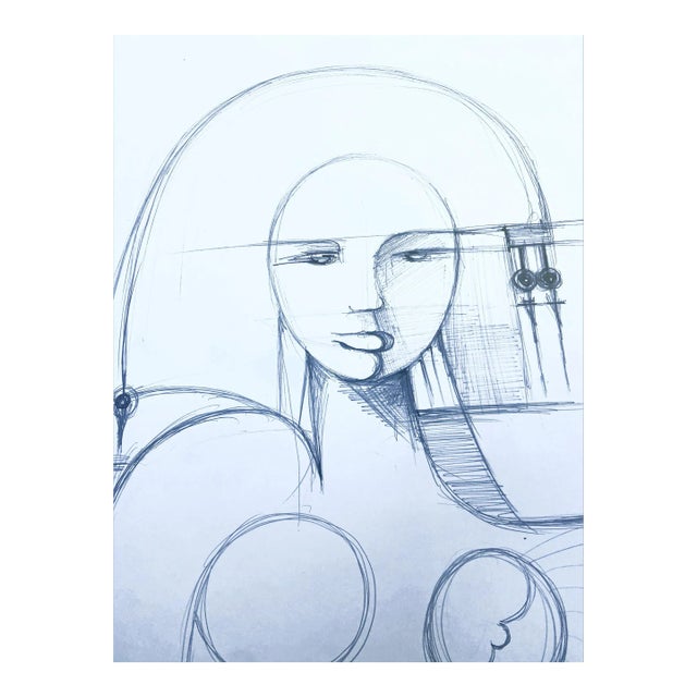 André Ferrand, Portrait 3, 2011, Paper For Sale