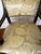 Gold Vintage Regency Style Ebonized Chairs in Scalamandré Silk, a Pair For Sale - Image 8 of 9