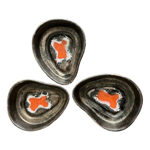 Ceramic Cups, Vallauris, Set of 3 For Sale